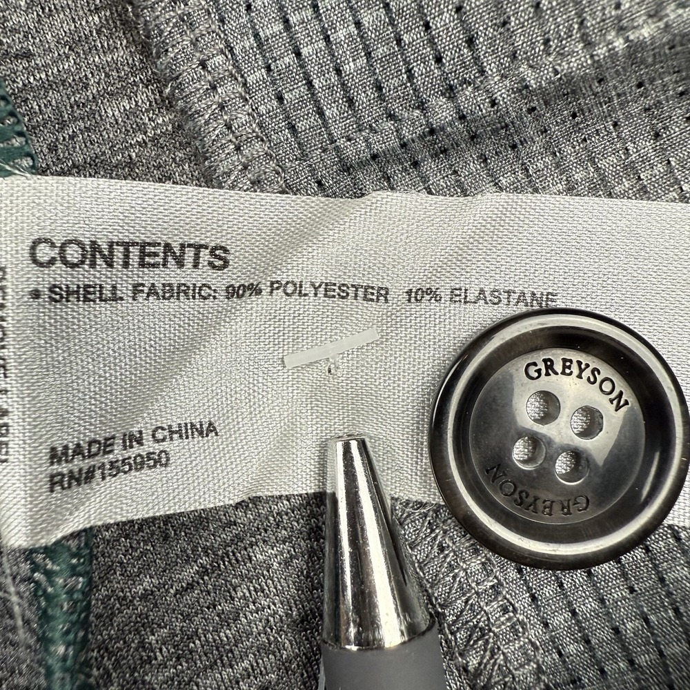 Greyson Golf XL Spirit Chaser Chene Shawl Collar Cardigan Sweate Performance NWT - Picture 5 of 7